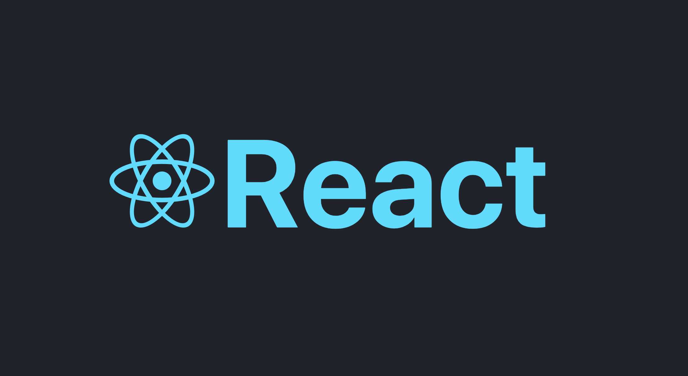 React.js cover photo