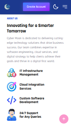 Fully Responsive Mobile UI