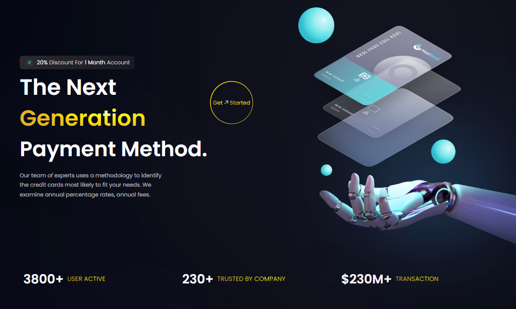 Data-Driven Hero Section